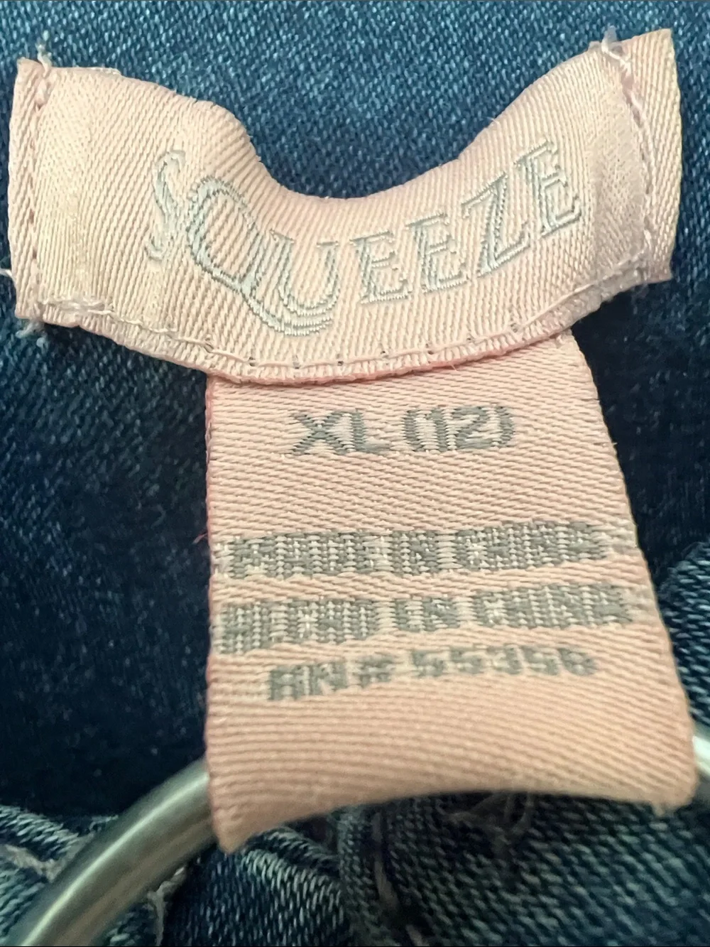 Squeeze Girls' Blue Denim Jean Jacket